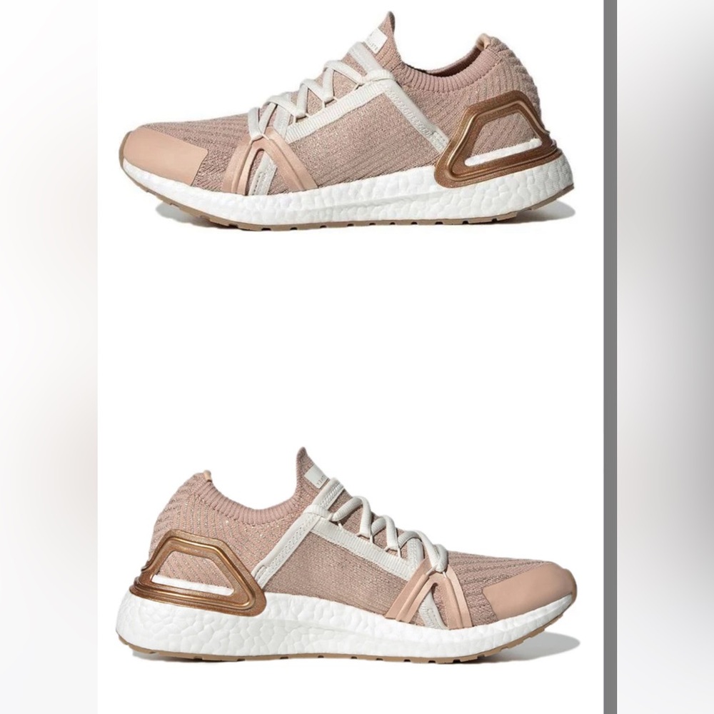 Adidas boost by Stella McCartney rose gold sparkly Athletic Shoes
